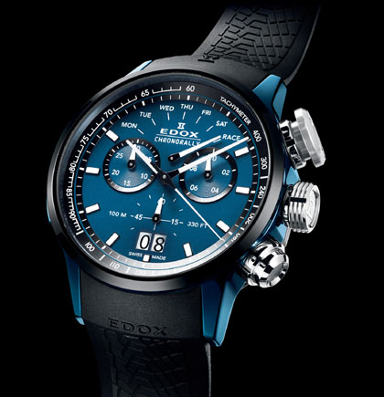 鮮やかなブルーのEDOX「クロノラリー」が10月発売 | 高級腕時計専門誌 ...