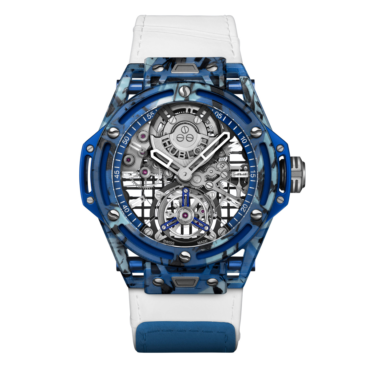 ビッグ・バン トゥールビヨン ノバク・ジョコビッチ GOATエディションブルー