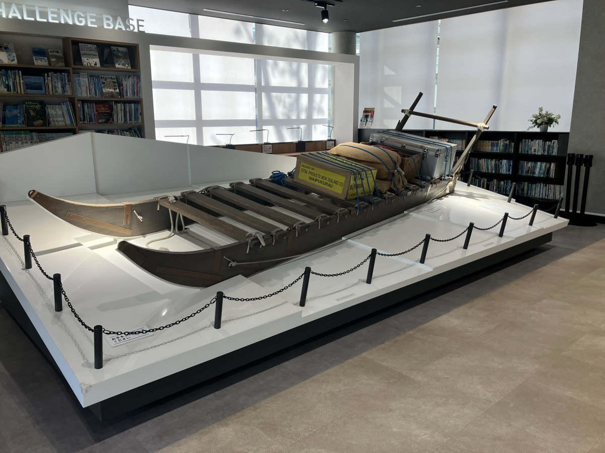 植村冒険館 犬ぞり