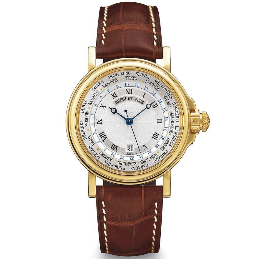 BREGUET ブレゲ マリーン クロノグラフ オートマチック 8490 BB 750WG レディース 時計 1910354 非売品