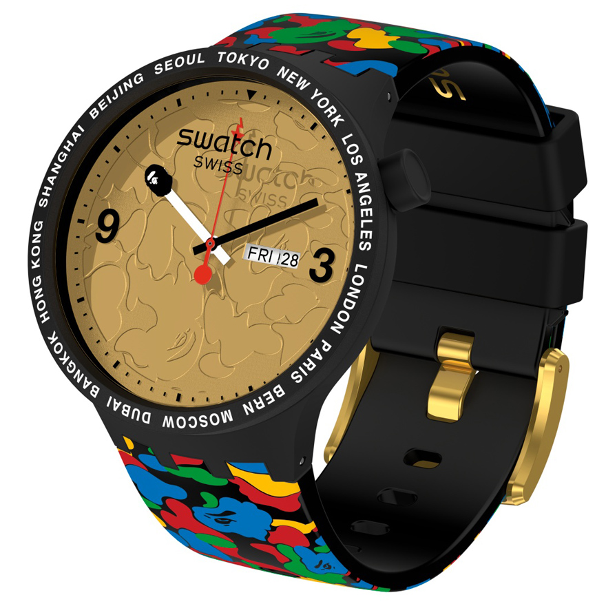 人気のファッションブランド！ swatch A 腕時計 APE BATHING 腕時計