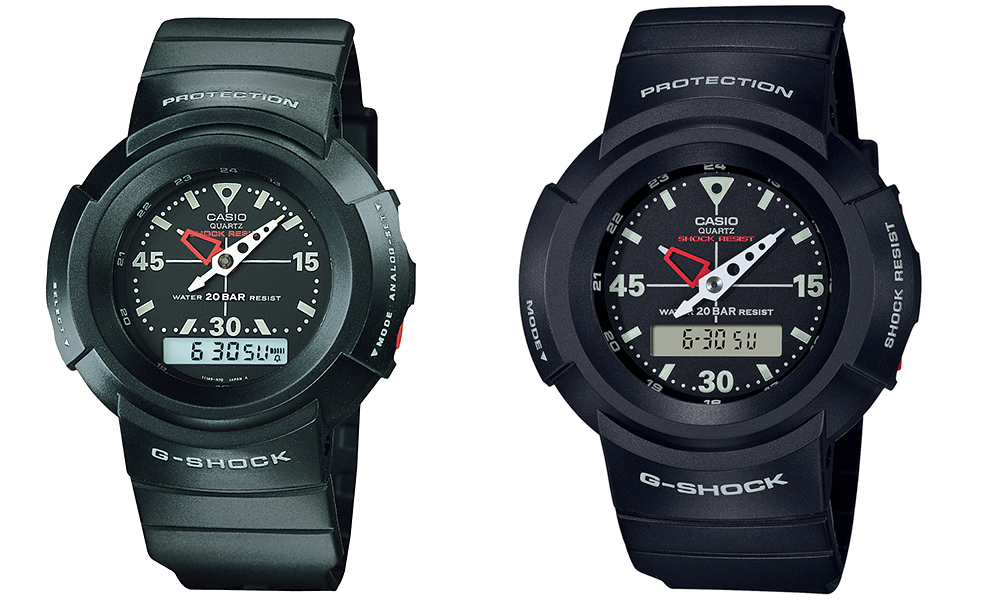 R-7 CASIO カシオ G-SHOCK 電波ソーラー AMW-500-