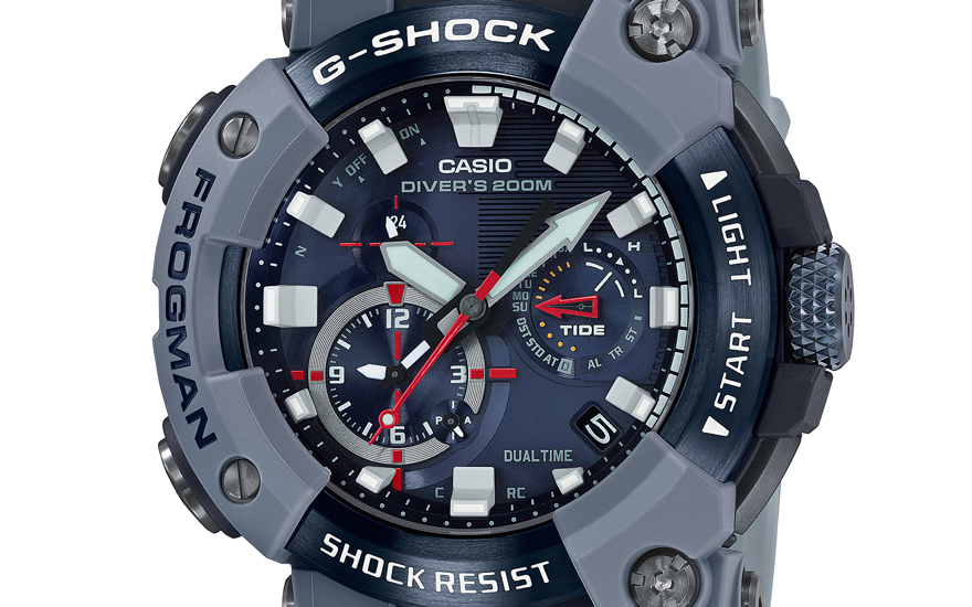 G-SHOCK【2021 新作】フロッグマンとロイヤルネイビーと