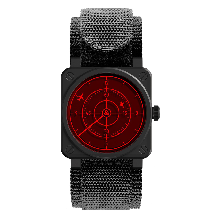 BR 03-92 Red Radar Ceramic