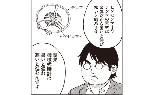 気温の変化は時計に影響与えますか ぜんまい知恵袋 時計の疑問に答えます 高級腕時計専門誌クロノス日本版 Webchronos