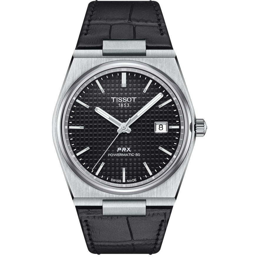 TISSOT PRX パワーマティック80 ブラック文字盤