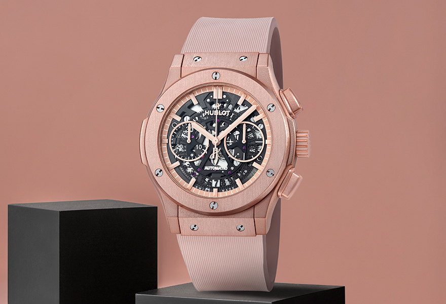 Aerofusion Chronograph Aluminum Pink