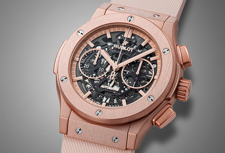 Aerofusion Chronograph Aluminum Pink