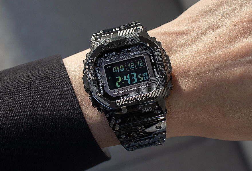 CASIO G-SHOCK GMW-B5000 3459 メタル 電波ソーラー