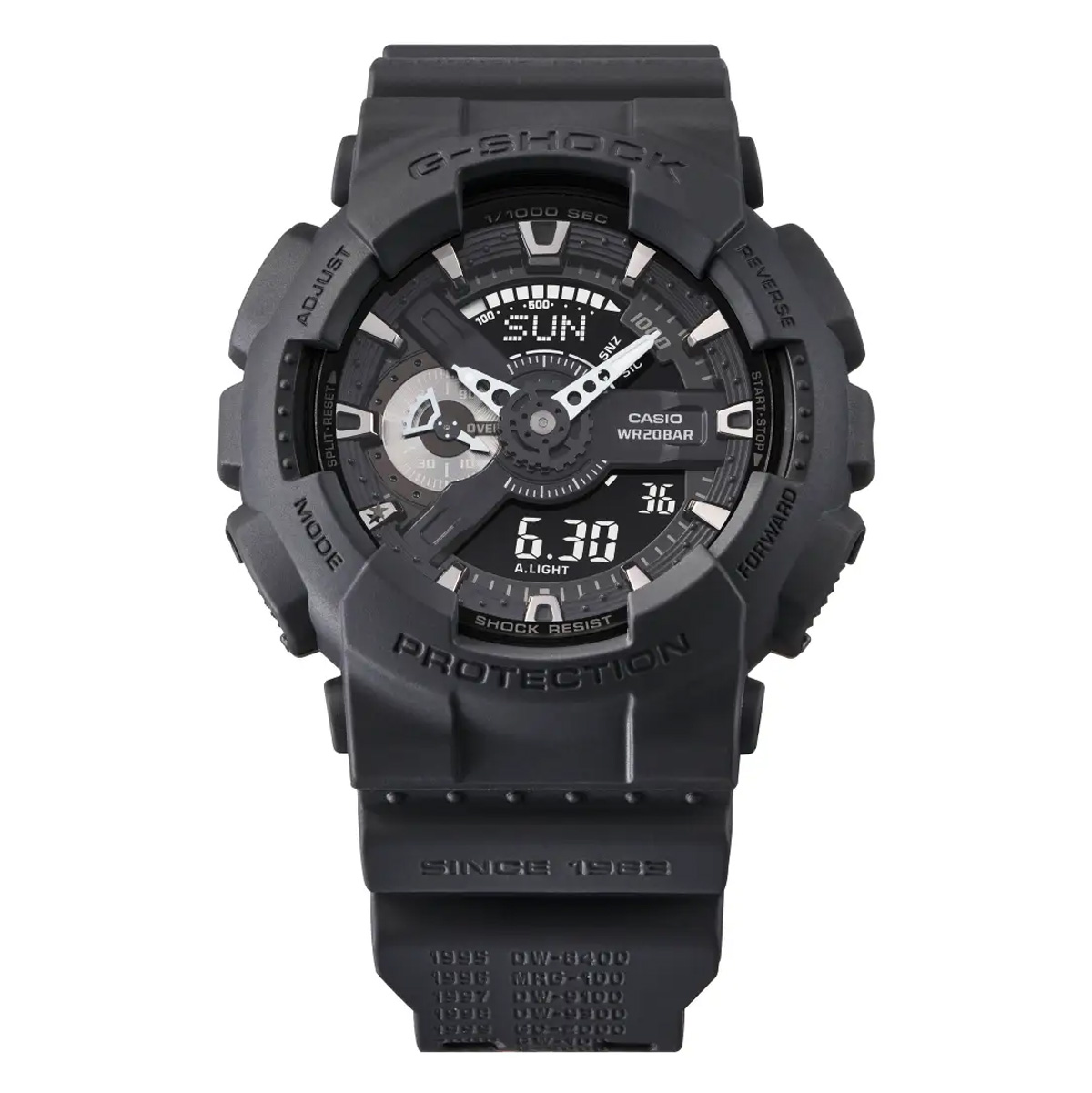 G-SHOCK「発売40周年記念モデル REMASTER BLACK」GA-114RE