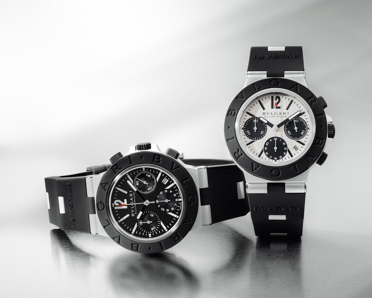 ブルガリの「ブルガリ アルミニウム」より、クロノグラフモデルを含む3つのニューフェイスが登場 高級腕時計専門誌クロノス日本版[webChronos]