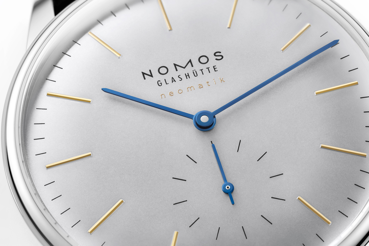 ノモス グラスヒュッテ「オリオン ネオマティック グラスヒュッテ時計製造175周年」