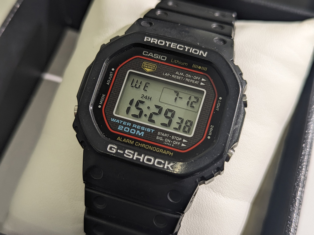 カシオG-SHOCKは永遠に不滅です！ 初代モデル、デザインを永久に