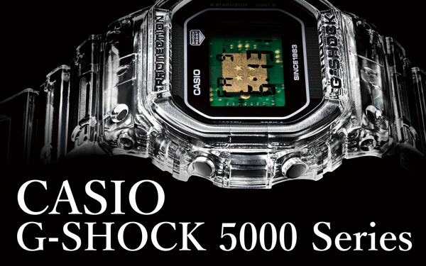 カシオ／G-SHOCK 5000シリーズ Part.2 | 高級腕時計専門誌クロノス日本 