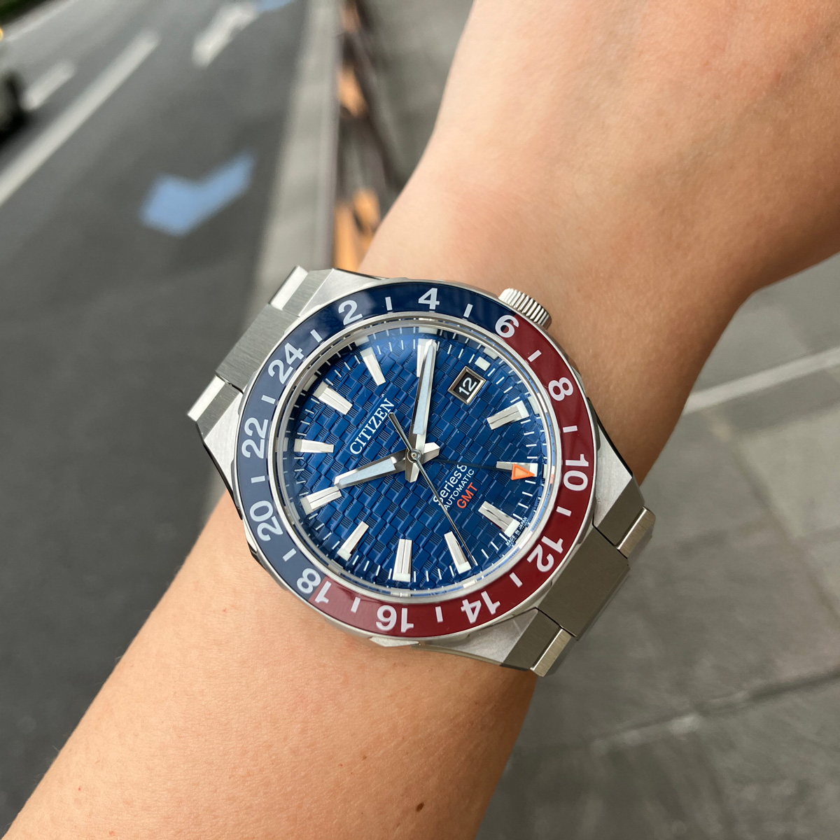 シチズン　シリーズエイト　GMT