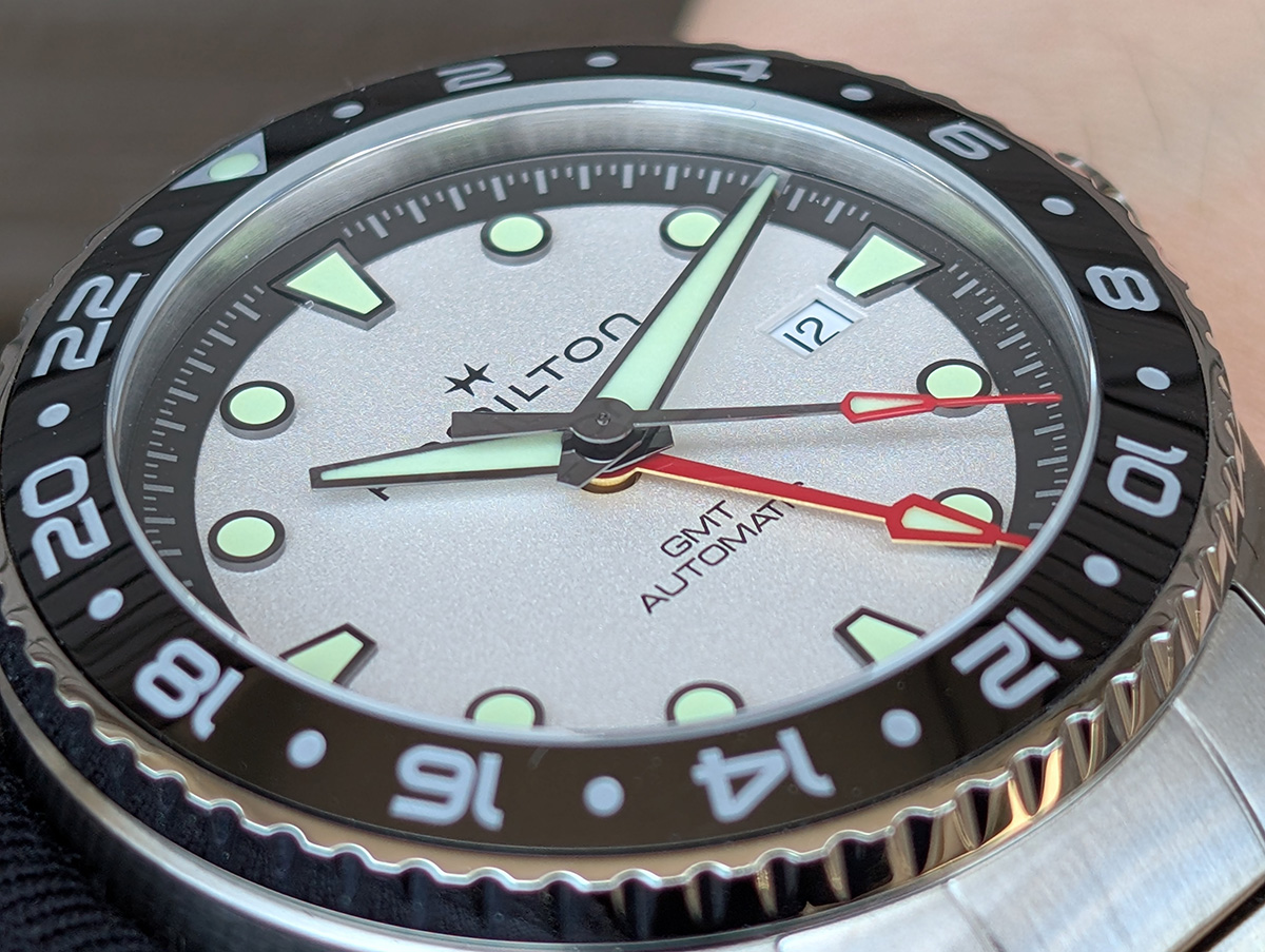 カーキ ネイビー スキューバ GMT オート