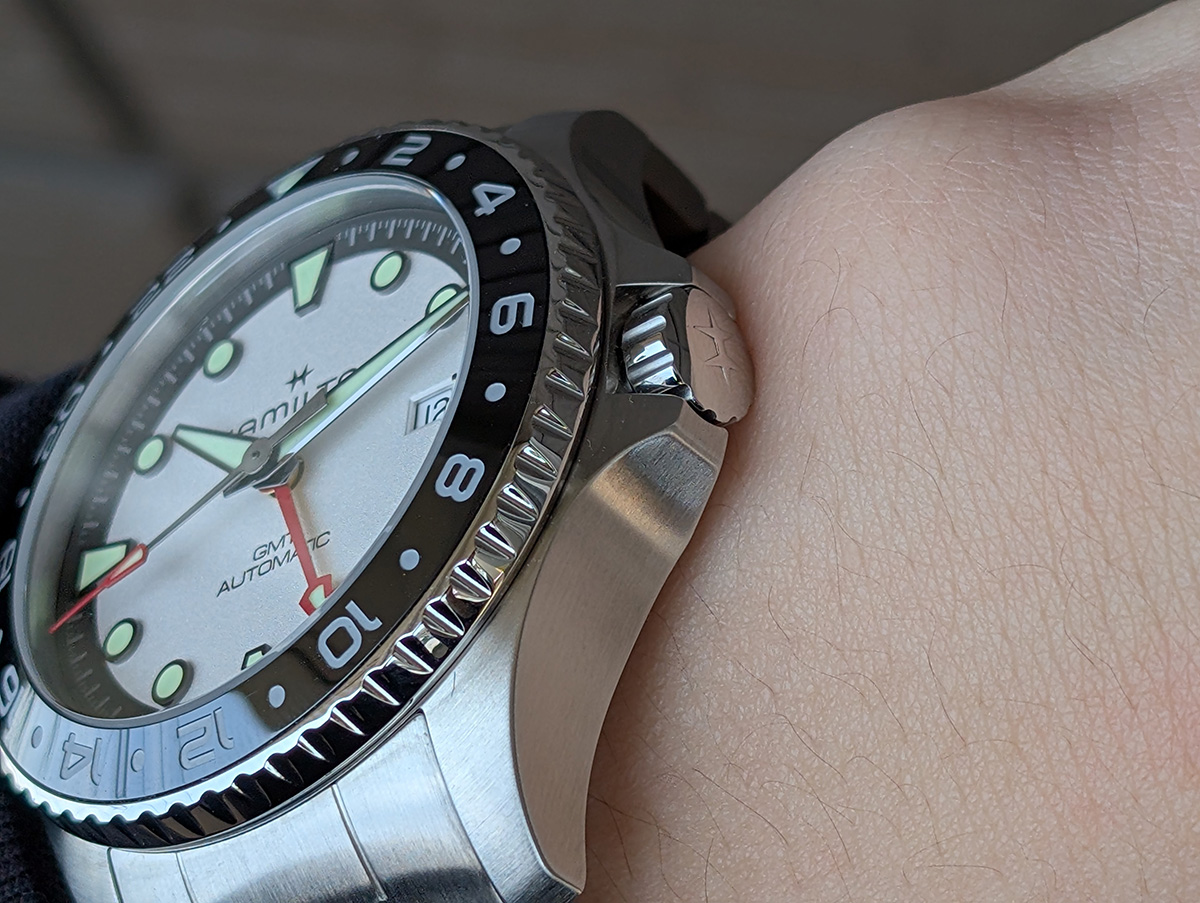 カーキ ネイビー スキューバ GMT オート