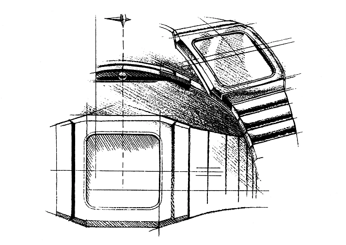 1986年頃のデザイン画