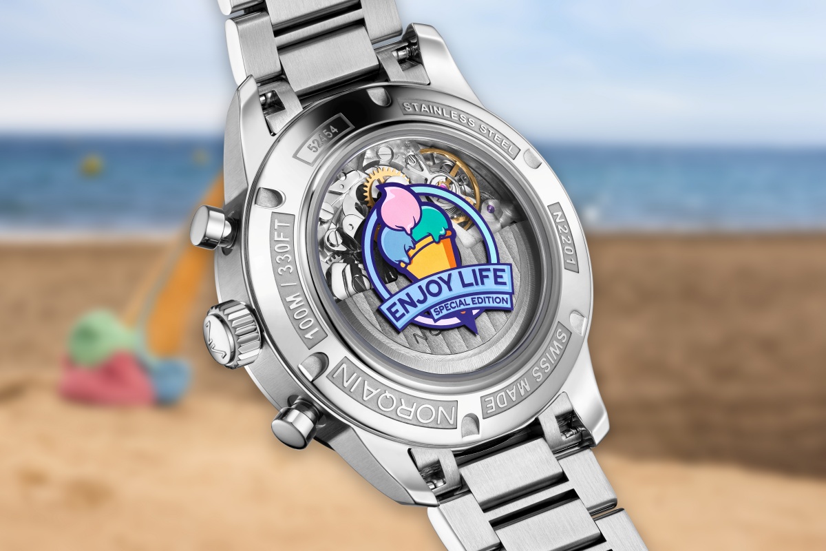 ノルケイン フリーダム60クロノ40mm “Enjoy Life” スペシャルエディション