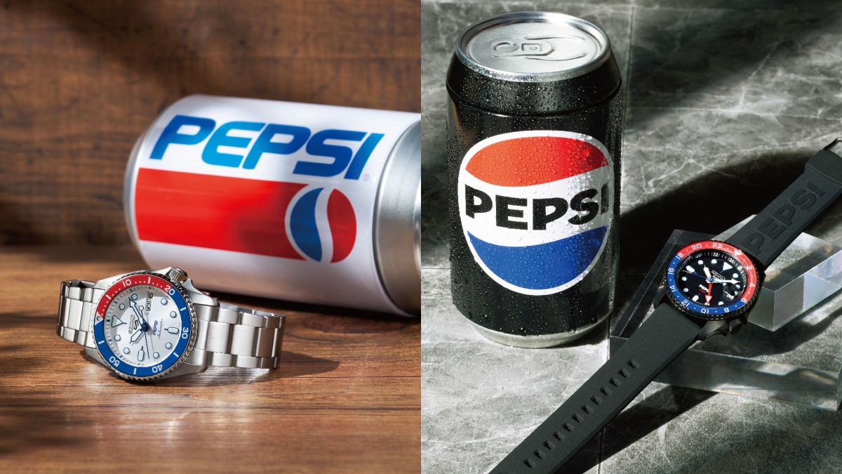 セイコー 5スポーツ Pepsi® コラボレーション限定モデル
