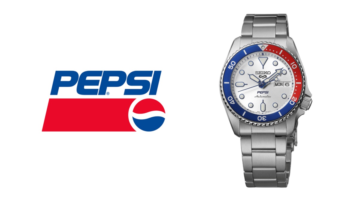 セイコー 5スポーツ Pepsi® コラボレーション限定モデル