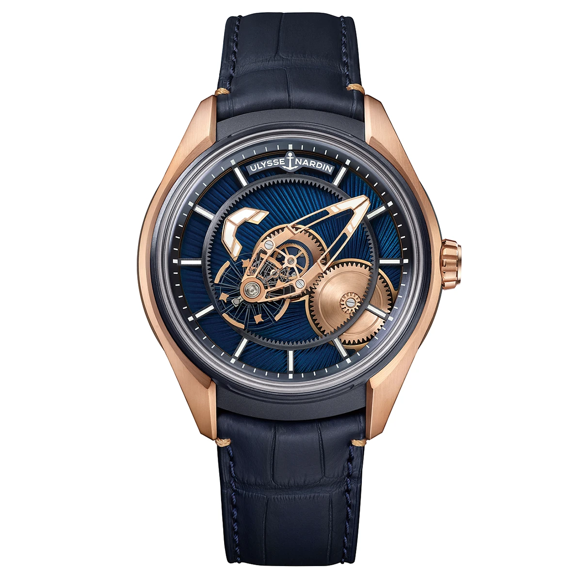 ユリス・ナルダン「フリーク X ゴールド エナメル」