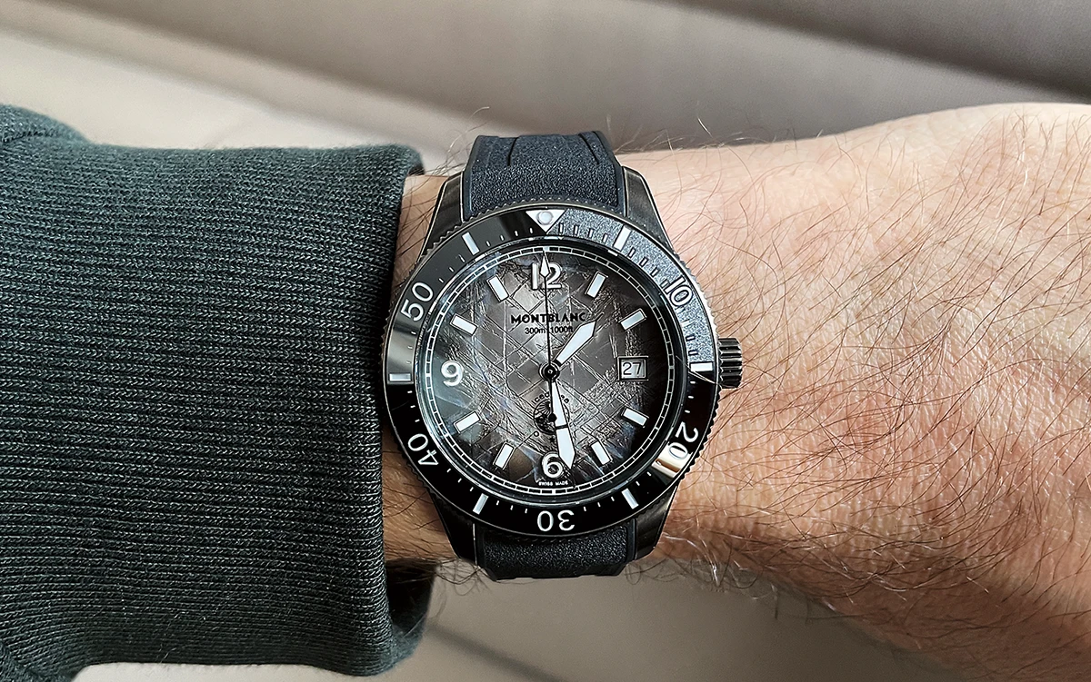 モンブラン アイスシー オートマティック デイト ゼロ オキシジェン