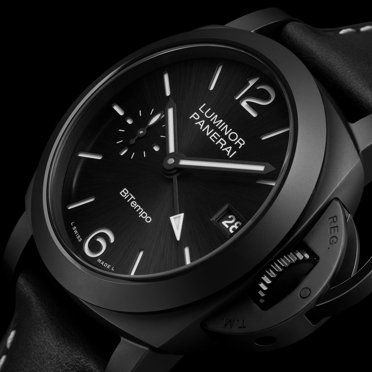 パネライ「ルミノール GMT チェラミカ」Ref.PAM01460