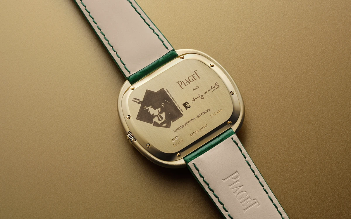 ピアジェ「アンディ・ウォーホル ウォッチ「コラージュ」リミテッドエディション」