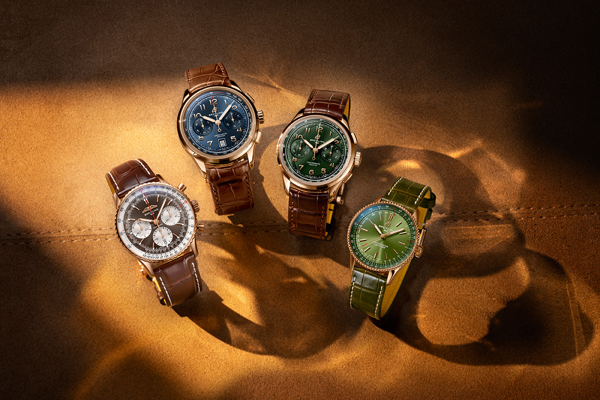 ブライトリング ゴールドカプセルコレクション