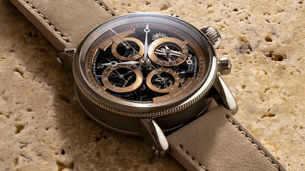 クロノスイス オーパス クロノグラフ ダカール