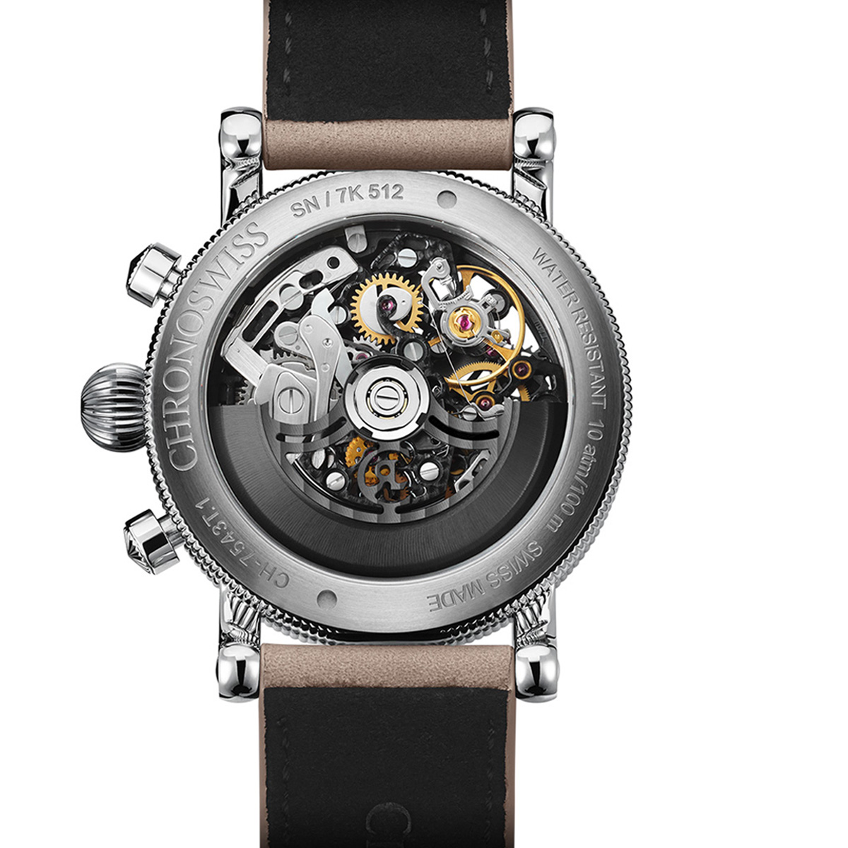 クロノスイス オーパス クロノグラフ ダカール