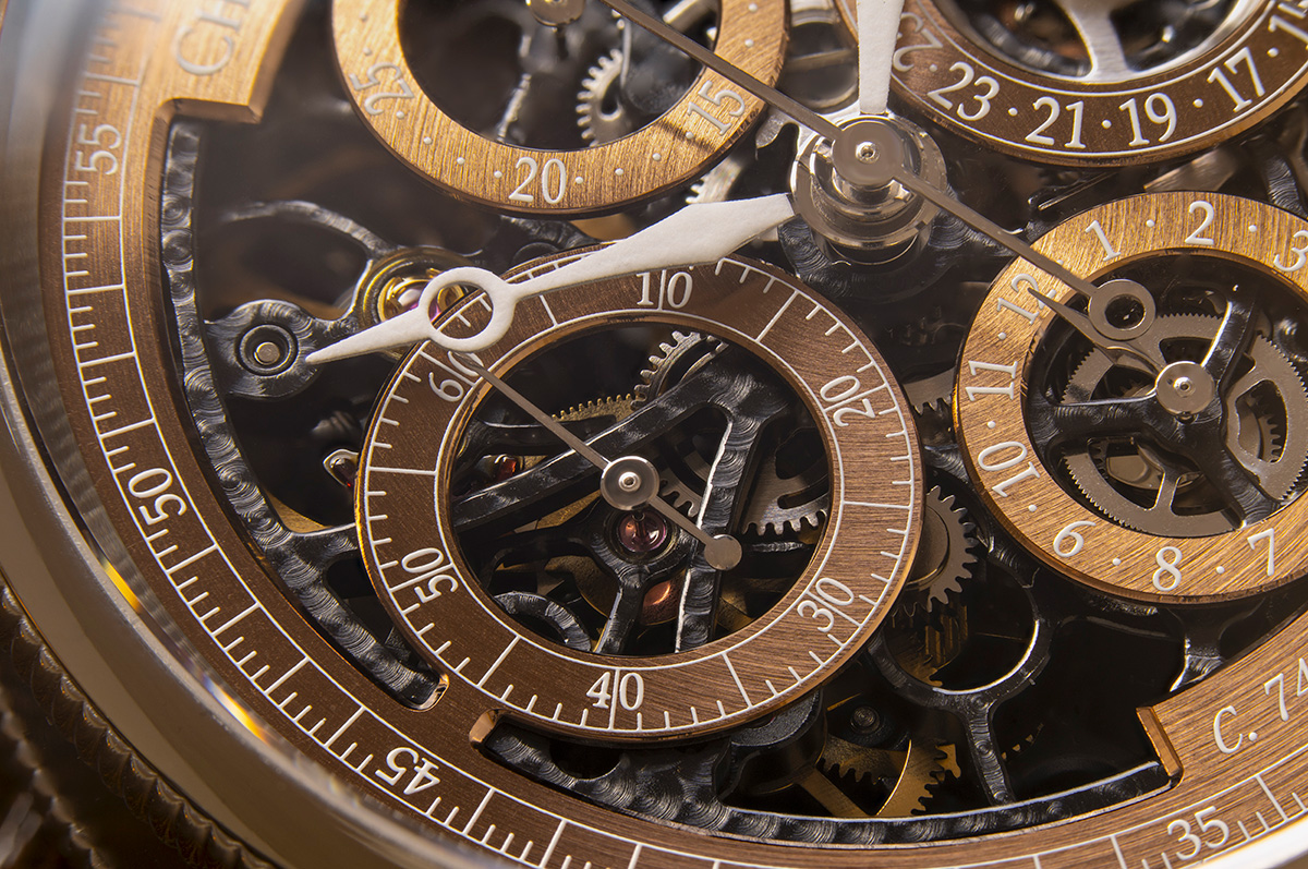 クロノスイス オーパス クロノグラフ ダカール