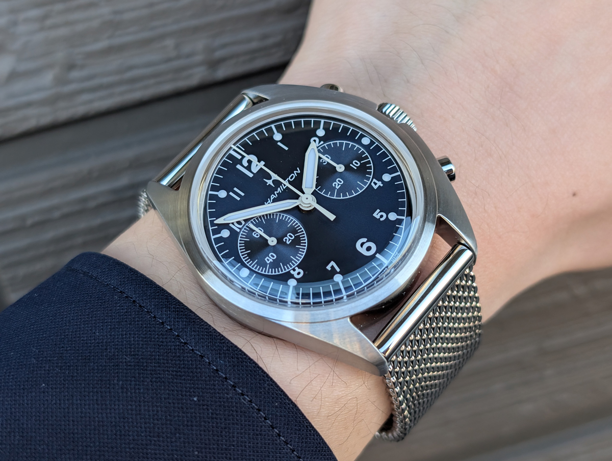 ハミルトン「カーキ アビエーション パイロット パイオニア メカ クロノグラフ」