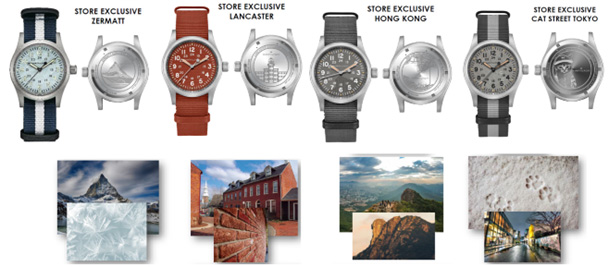 ハミルトン「カーキ フィールド メカ 東京 キャットストリート エクスクルーシブエディション」