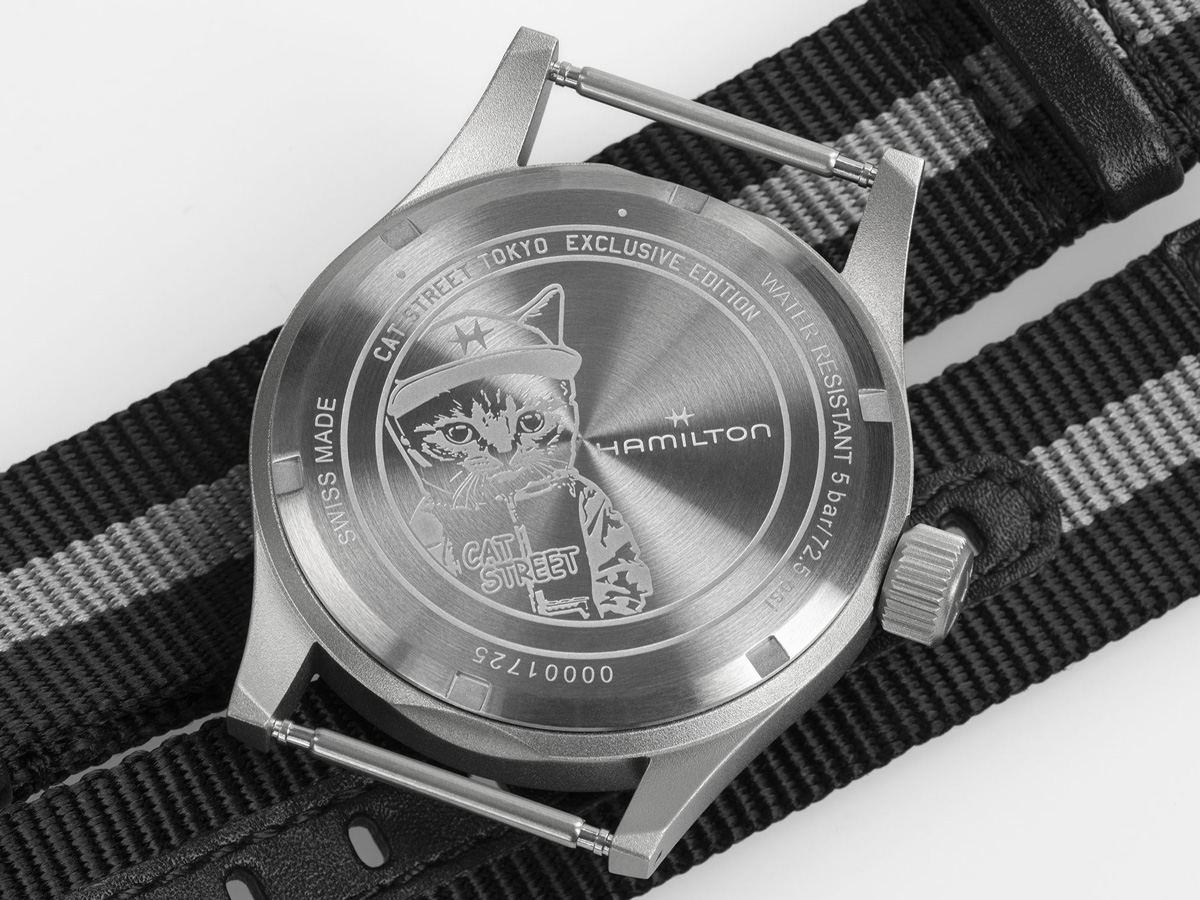 ハミルトン「カーキ フィールド メカ 東京 キャットストリート エクスクルーシブエディション」