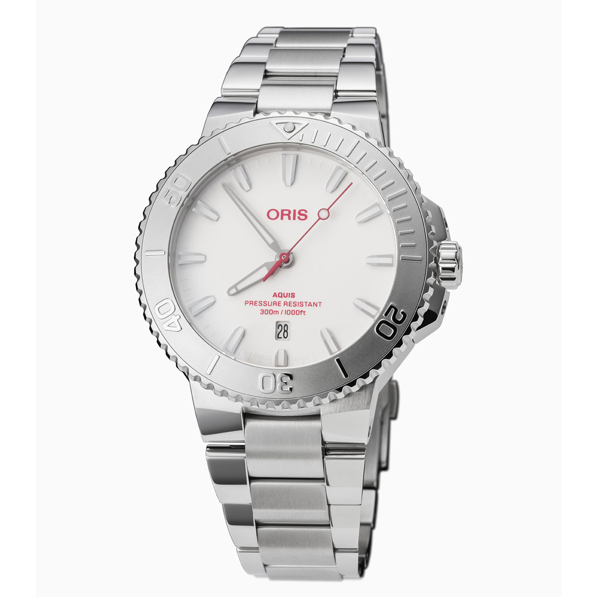 オリス アクイス デイト レリーフ