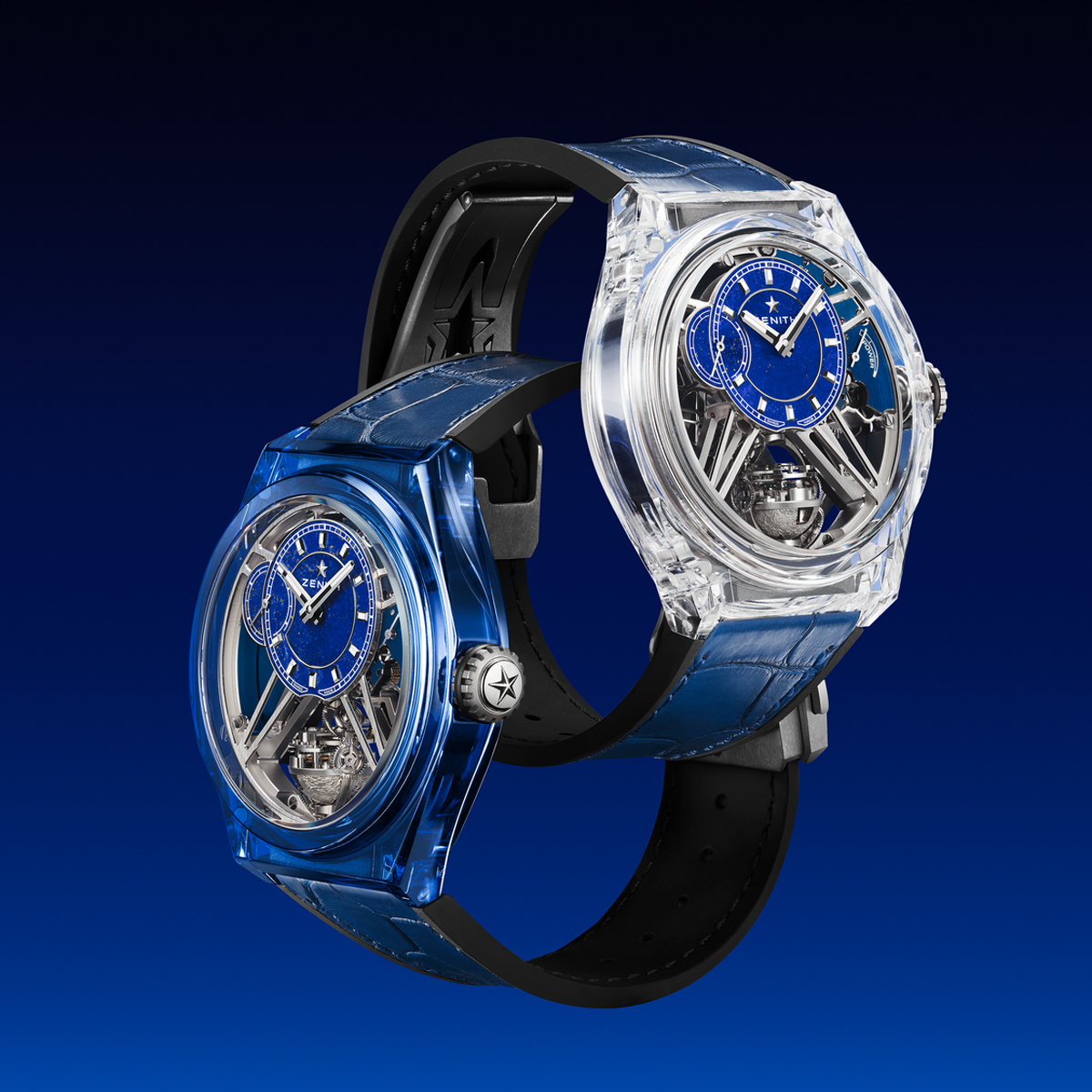 ゼニス デファイ ゼロ G サファイア