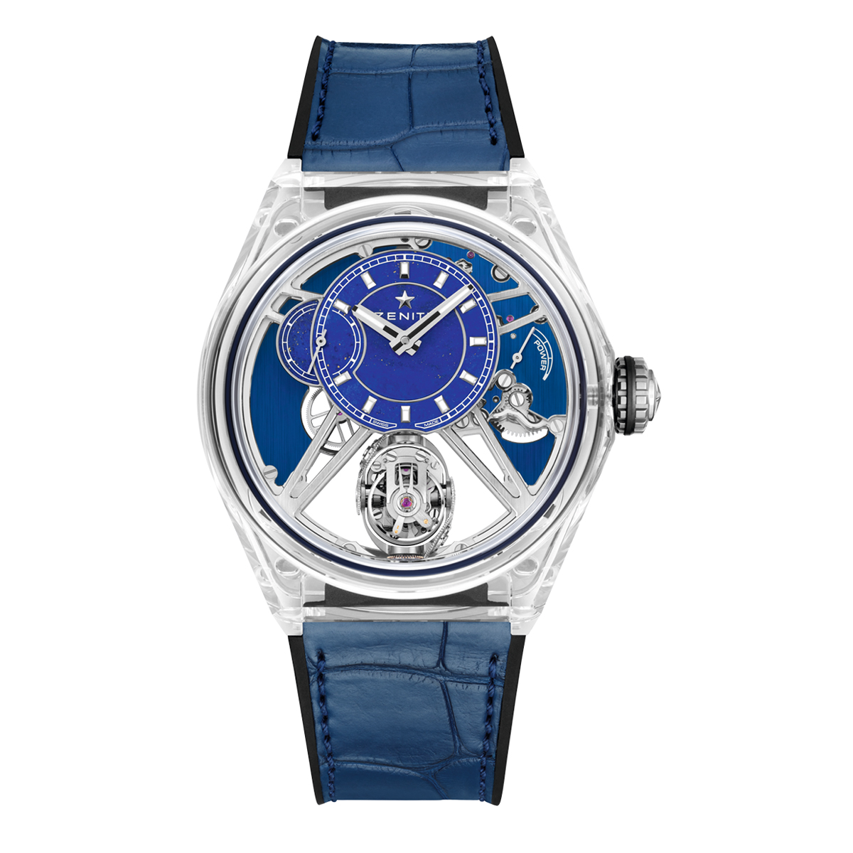 ゼニス デファイ ゼロ G サファイア