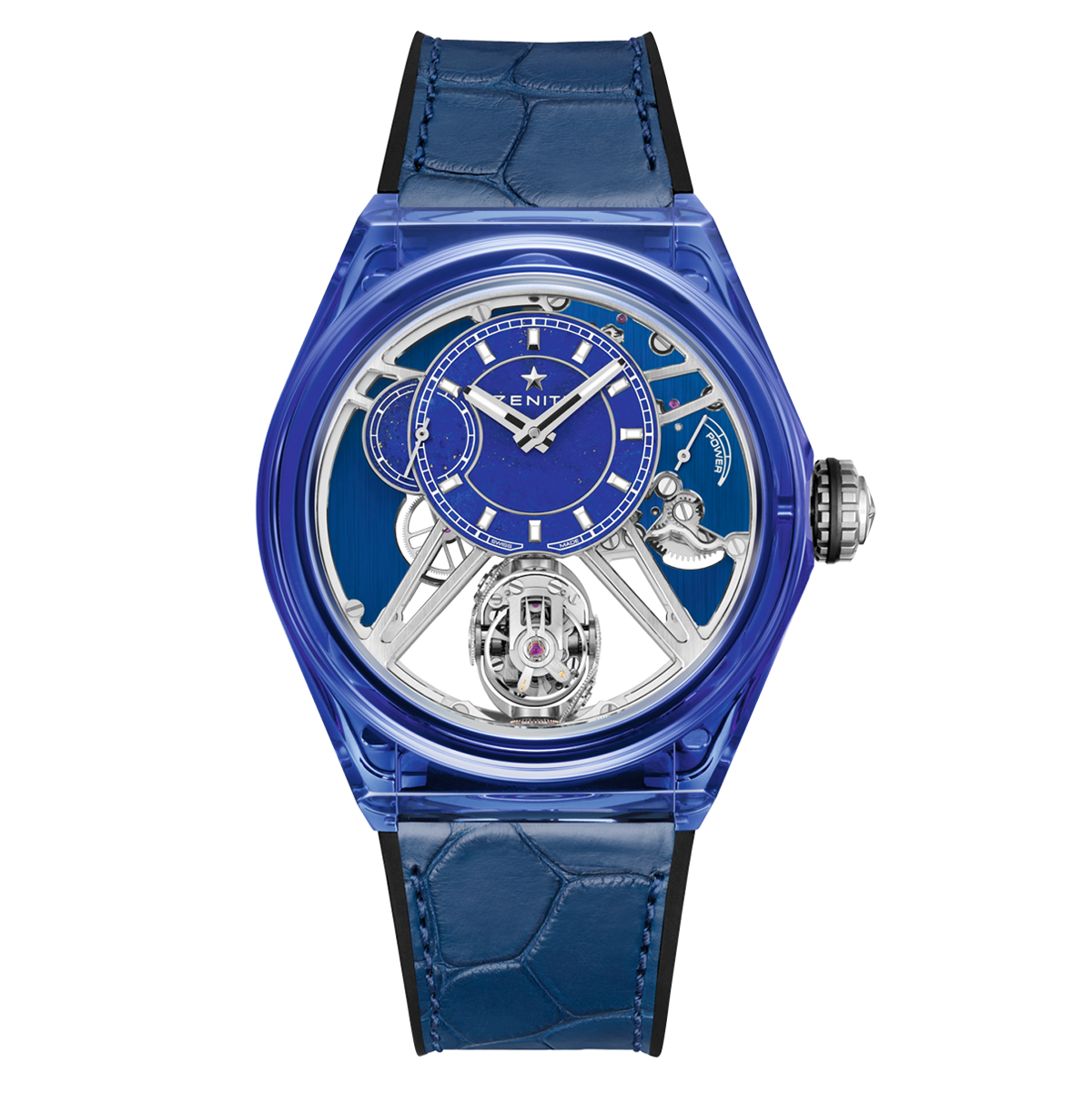 ゼニス デファイ ゼロ G サファイア