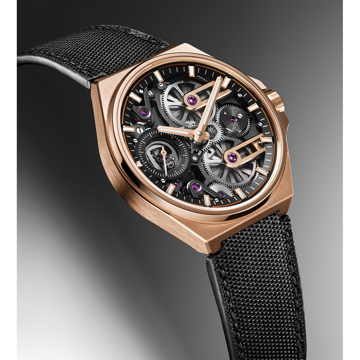 アーミンシュトローム ワンウィーク スケルトン ローズゴールド