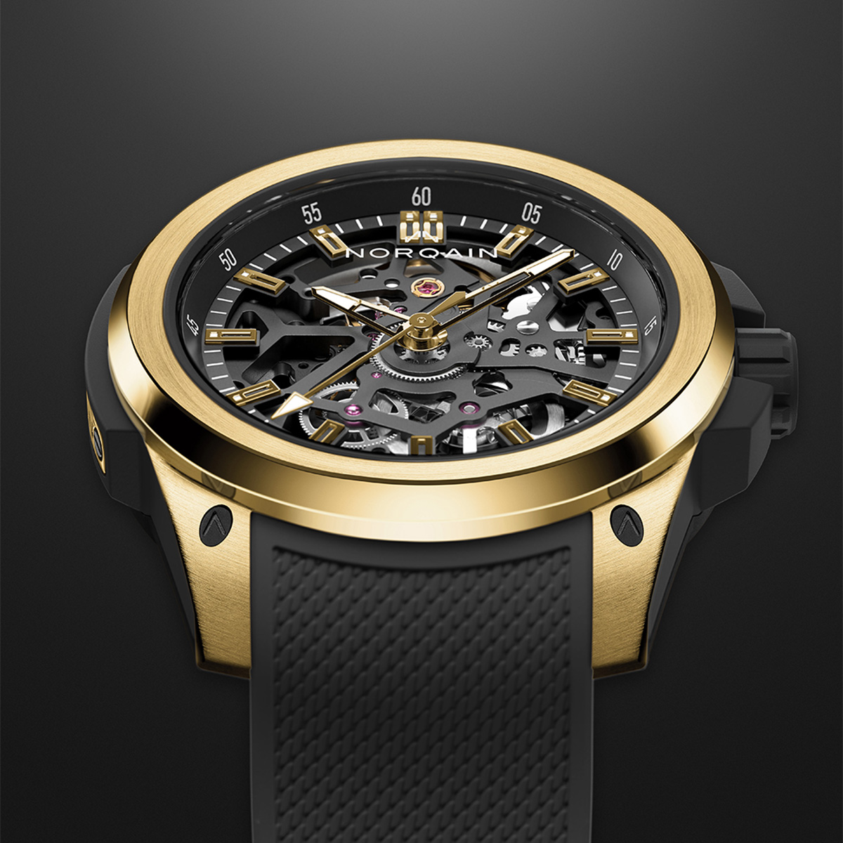 ワイルド ワン スケルトン 39mm イエローゴールド リミテッドエディション