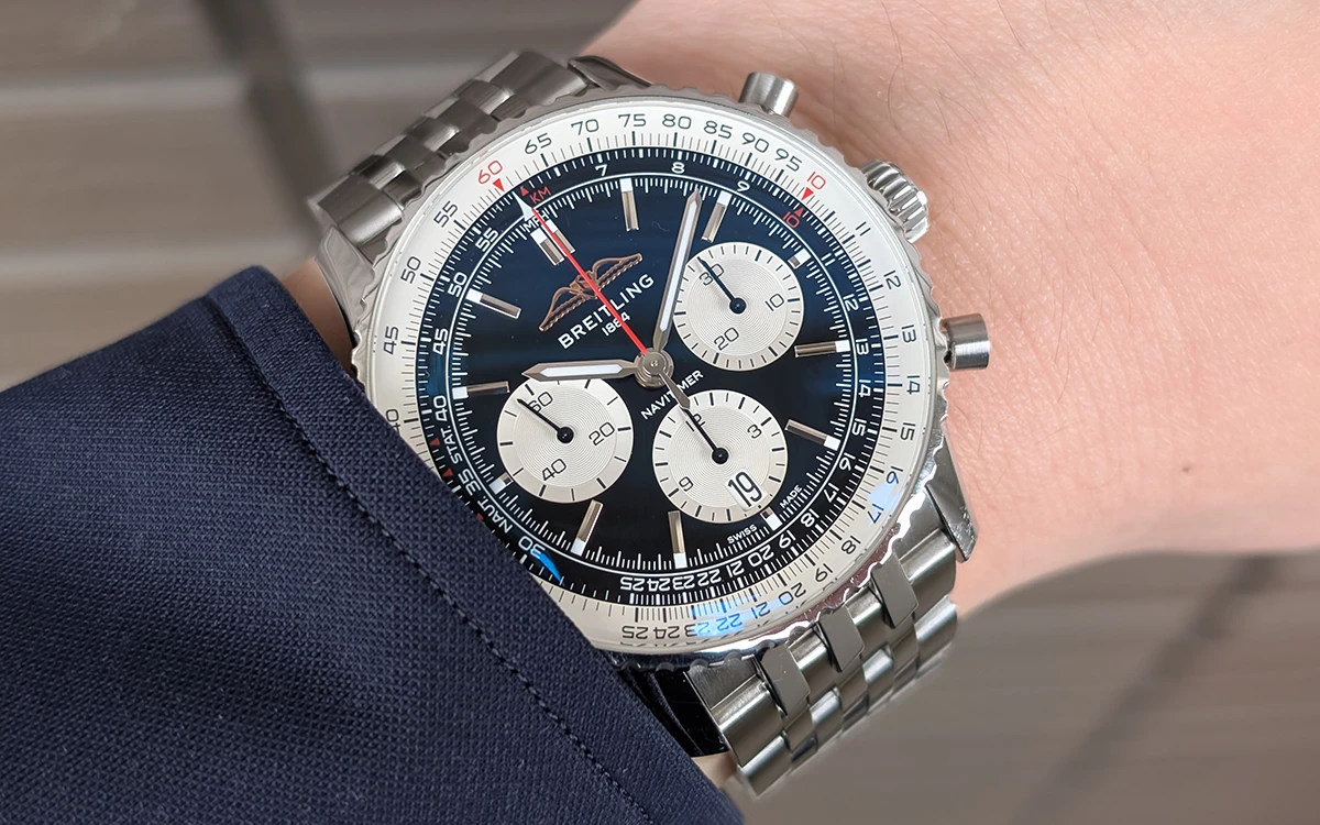 ブライトリング「ナビタイマー B01 クロノグラフ 43」