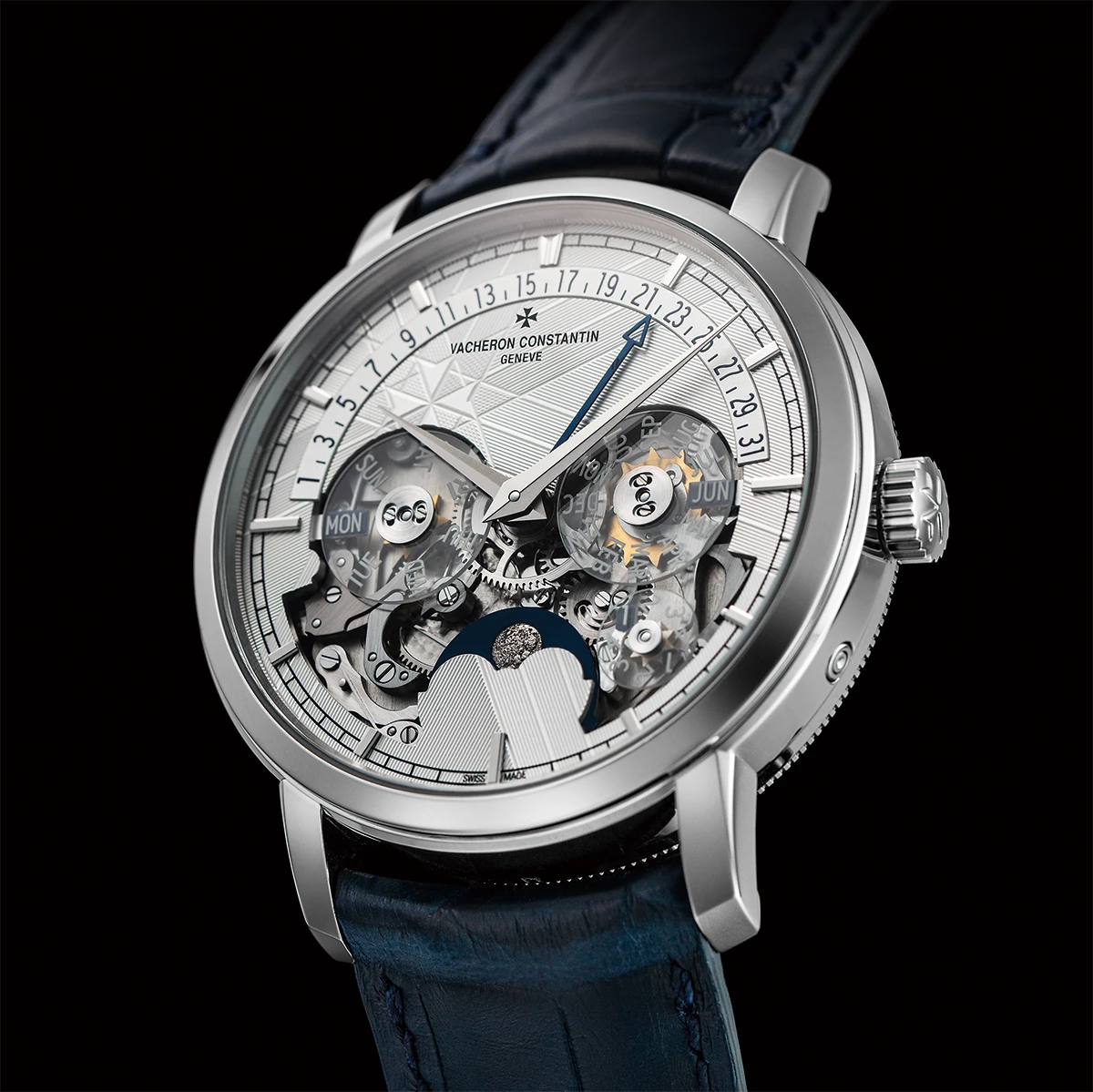 トラディショナル・パーペチュアルカレンダー レトログラード・デイト・オープンフェイス