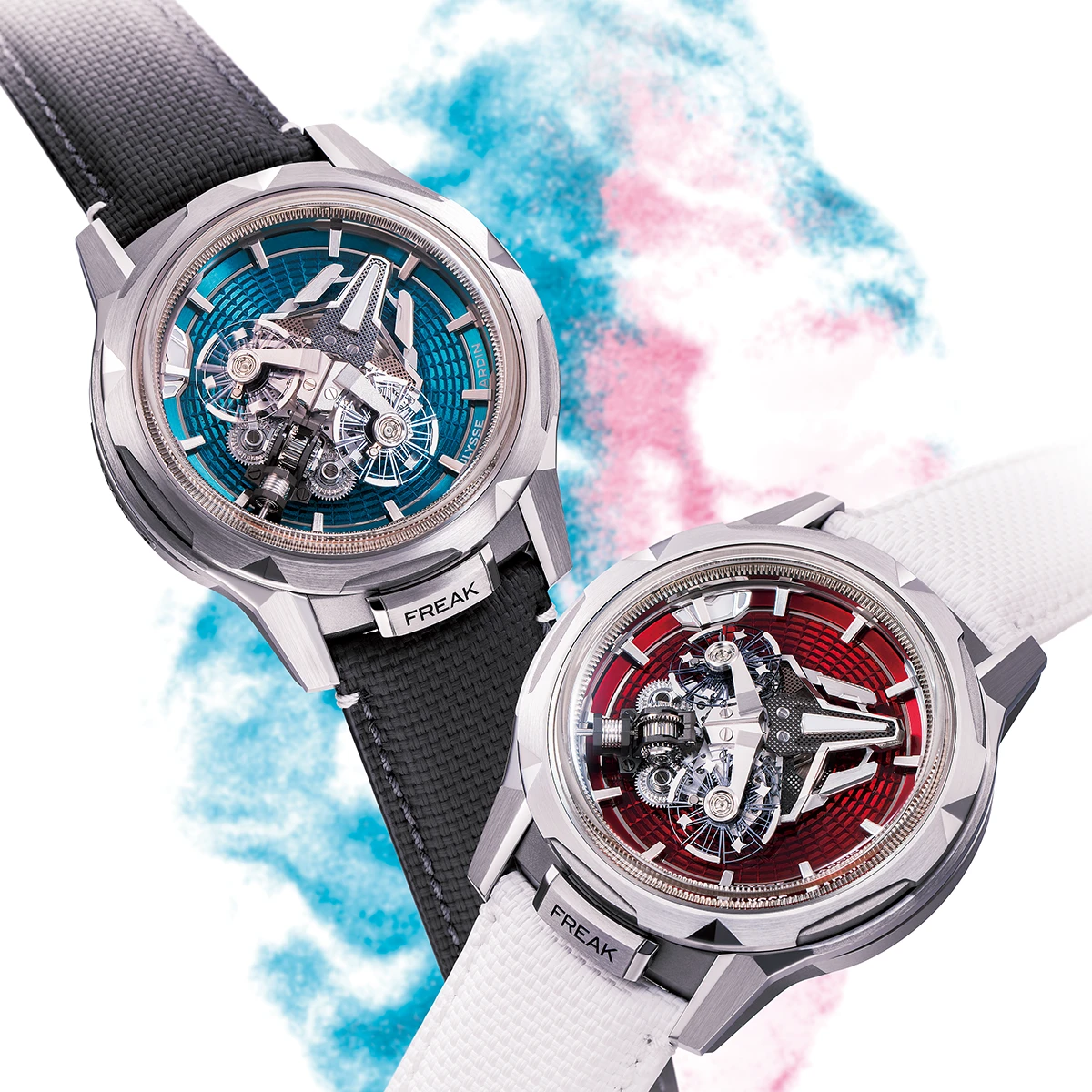 フリーク S ブルー エナメル、フリーク S レッド エナメル