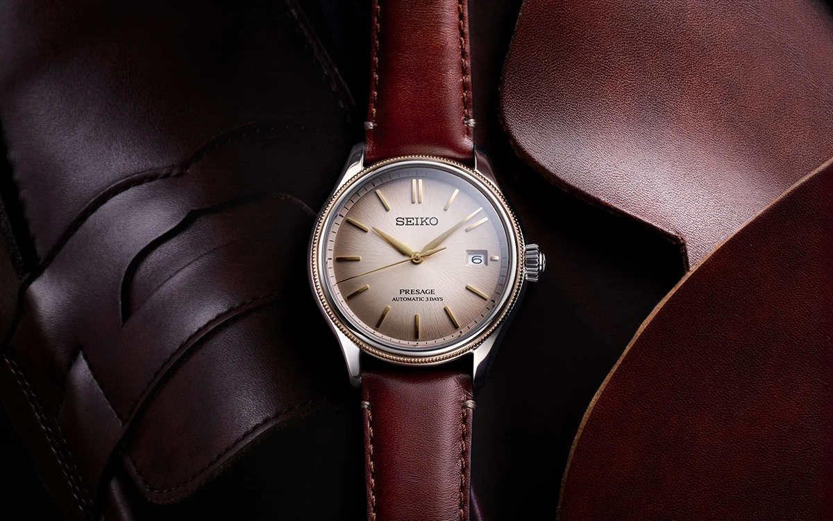 クラシックシリーズ アップサイクル・レザーストラップ限定モデル