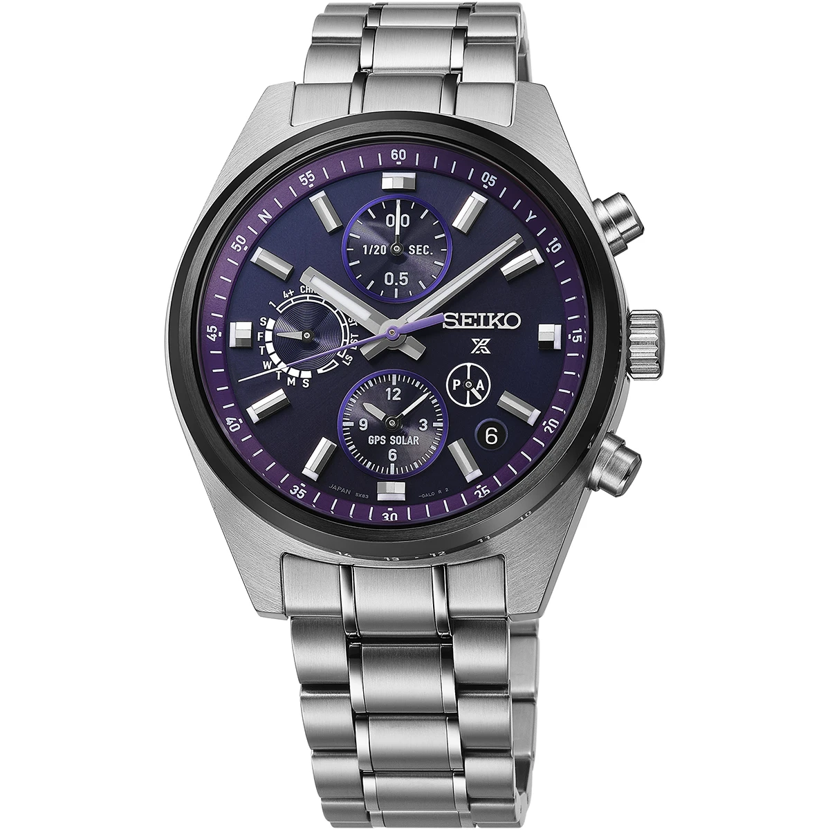 スピードタイマー GPSソーラー デュアルタイム・クロノグラフ 東京2025世界陸上記念限定モデル