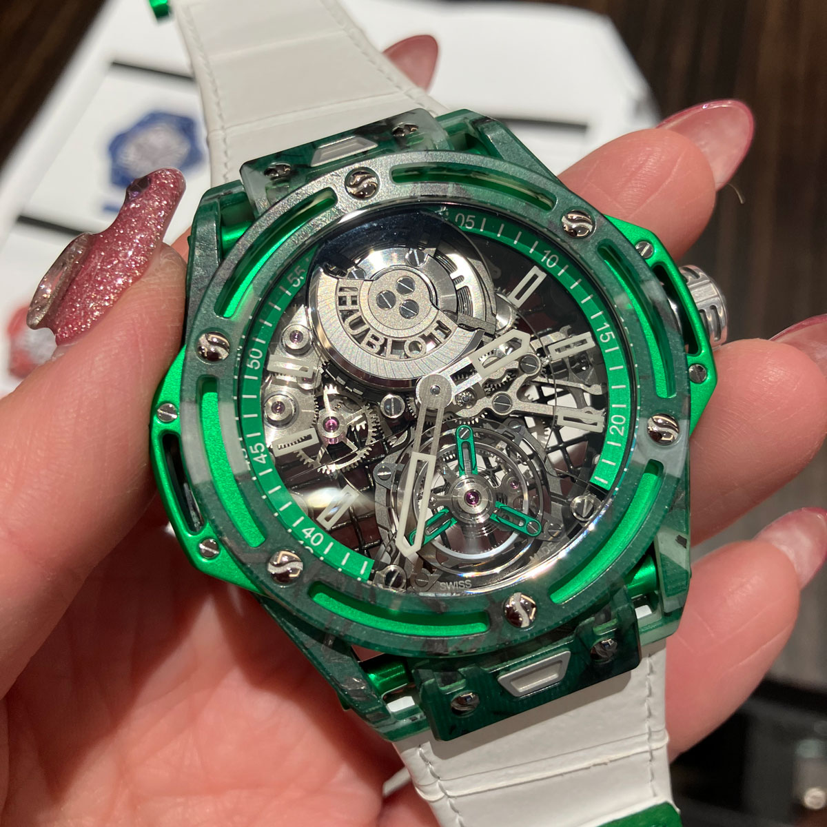 ウブロ ビッグ・バン トゥールビヨン ノバク・ジョコビッチ GOAT エディション