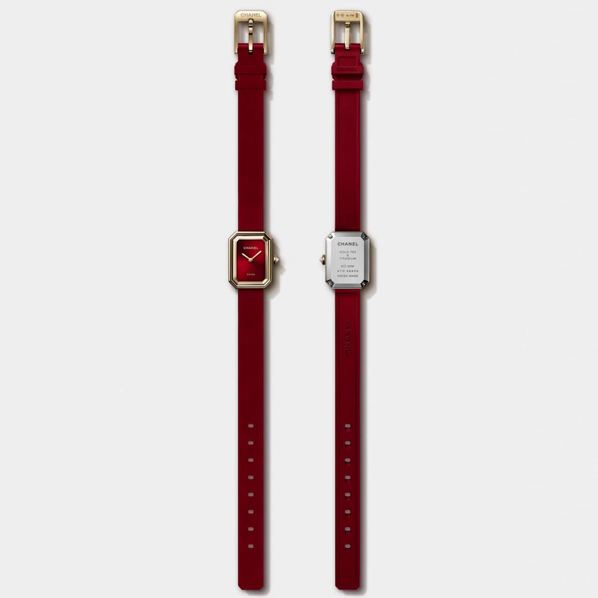 シャネル プルミエール リボン レッド