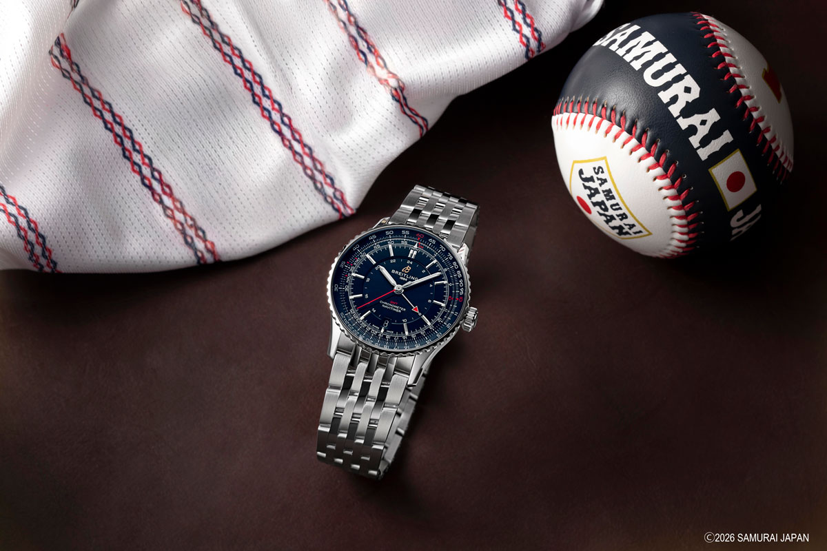 ブライトリング ナビタイマー オートマチック GMT 41 侍ジャパン リミテッド